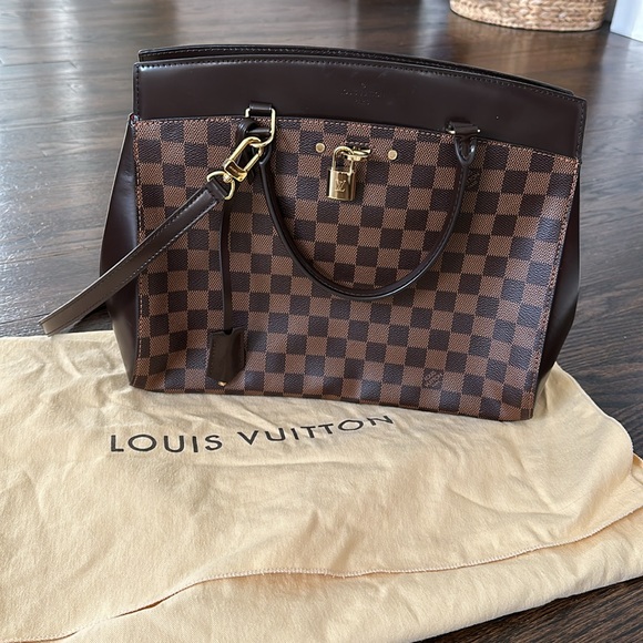 Louis Vuitton Damier Ebene Rivoli MM Satchel - Picture 2 of 8
